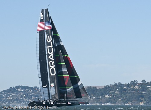 Oracle Team USA - Day 7 - October 15, 2012 - © Erik Simonson/ pressure-drop.us http://www.pressure-drop.us